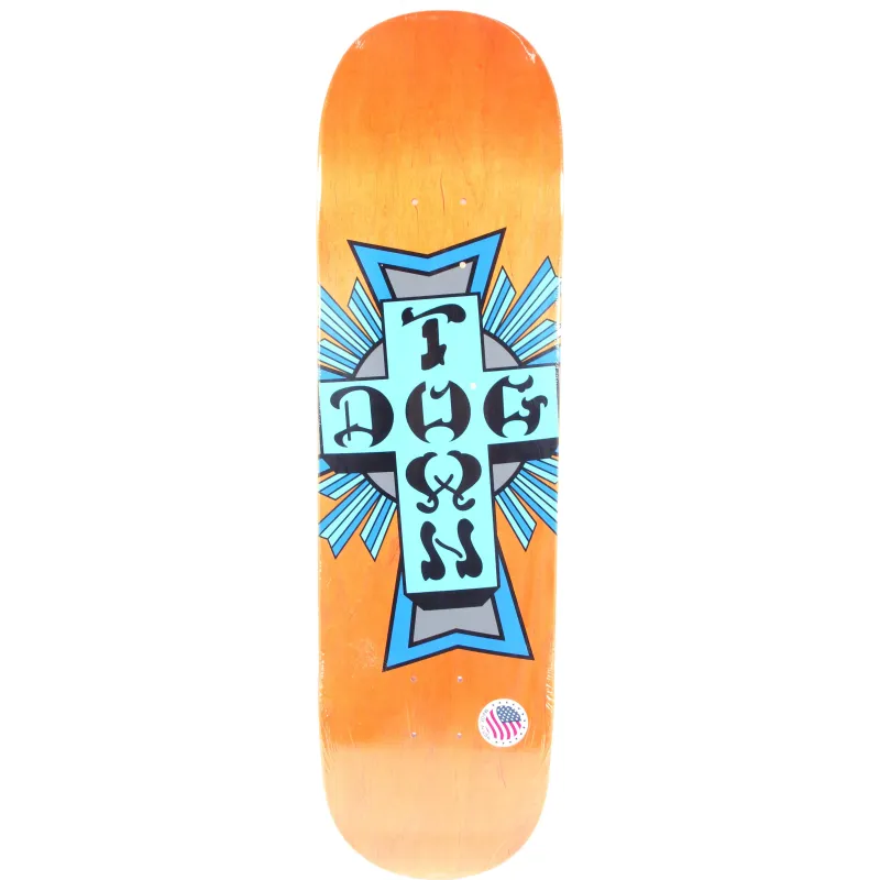 Dogtown Street Cross Blue Cross 8.75" Skateboard Deck