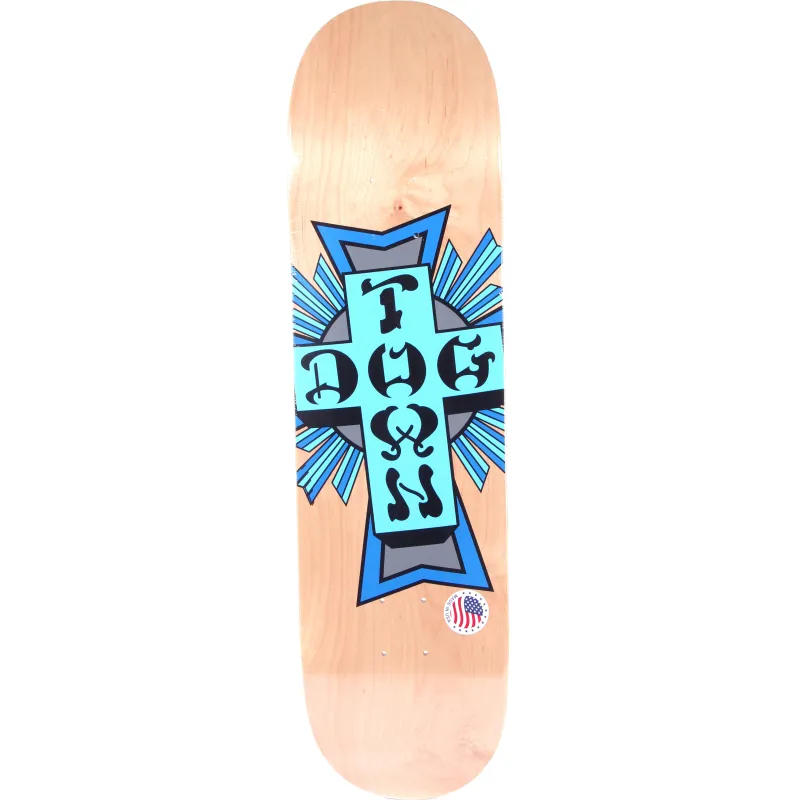 Dogtown Street Cross Blue Cross 7.5" Skateboard Deck