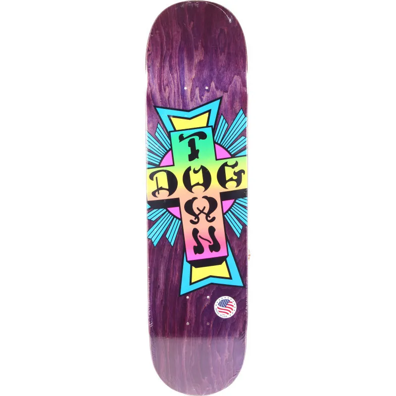 Dogtown Street Cross Neon Cross 8.125" Skateboard Deck