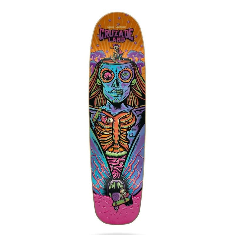 Cruzade Land 8.625" Skateboard Deck