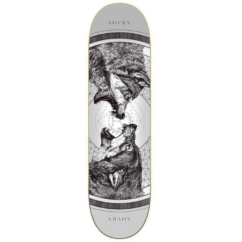 Sovrn Geri & Freki 8.375" Skateboard Deck