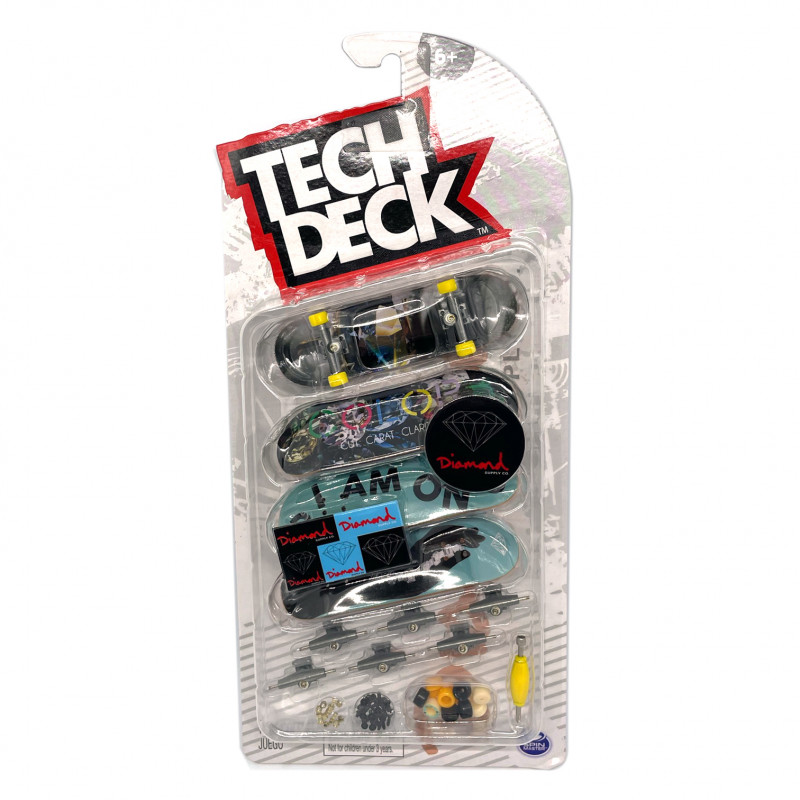 Tech Deck Deck Ultra DLX 4pak Fingerboard Set kopen in de