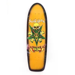 Dogtown Suicidal Skates Possessed To Skate 70’s Rider 9" Old School Skateboard Deck