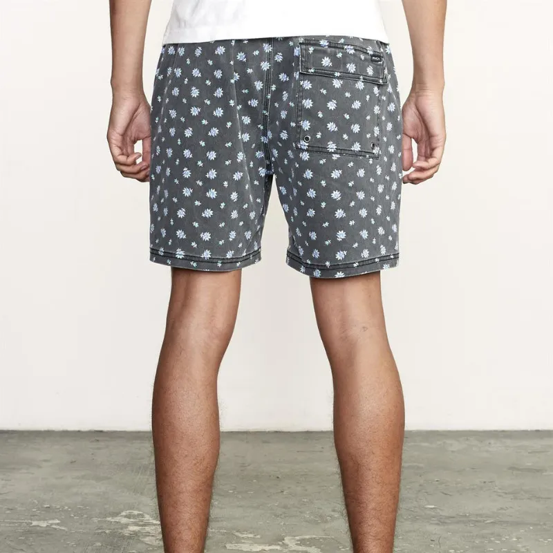 RVCA Escape Print Elastic Shorts