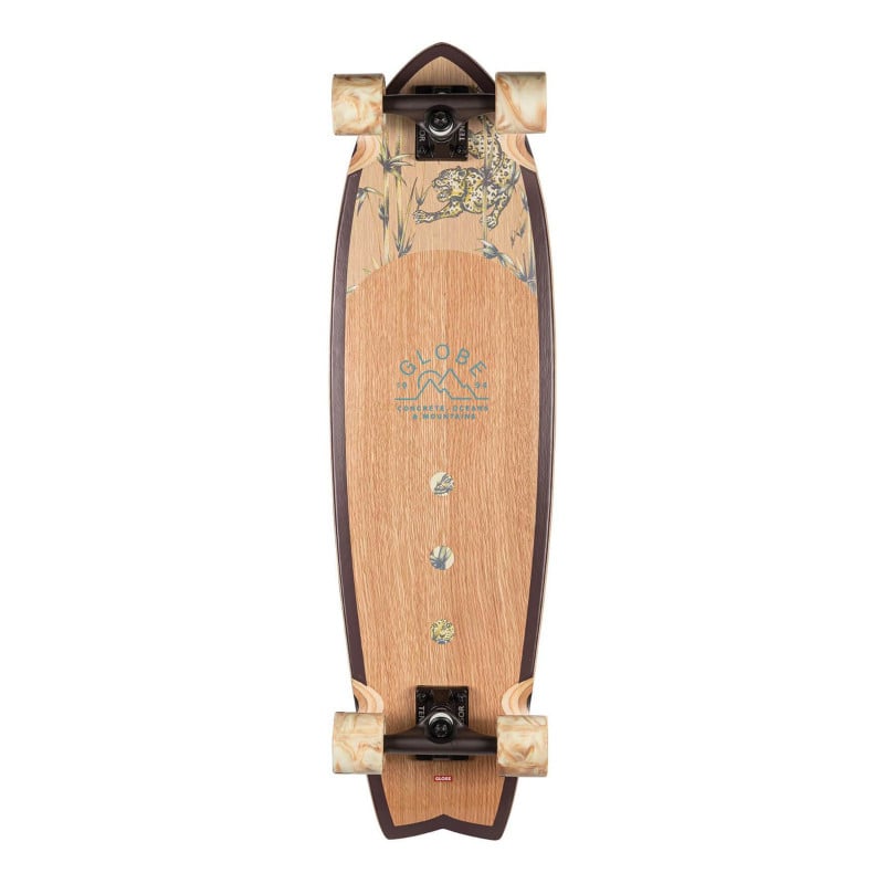 Globe Chromantic 33" Cruiser Skateboard Complete Globe Chromantic 33" Cruiser Skateboard Complete