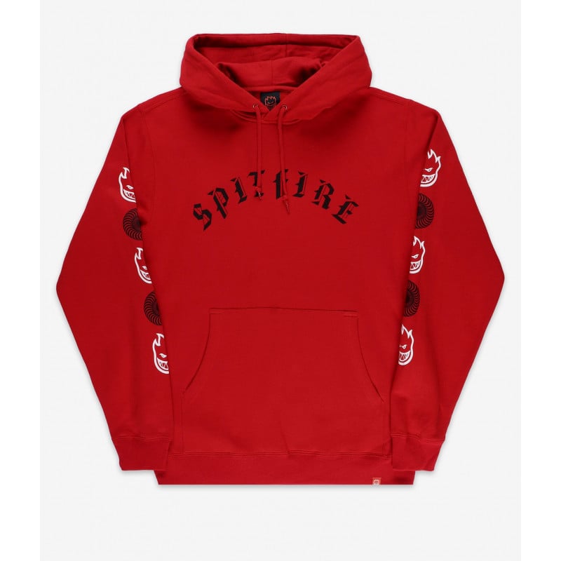 Spitfire Old E Combo Sleeve Hoodie