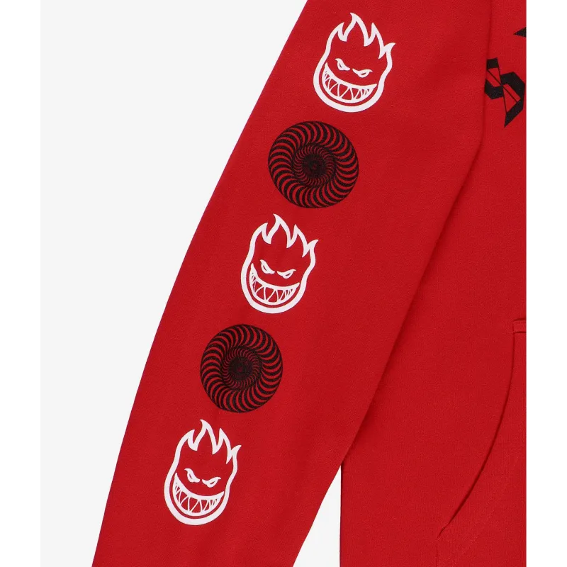 Spitfire Old E Combo Sleeve Hoodie