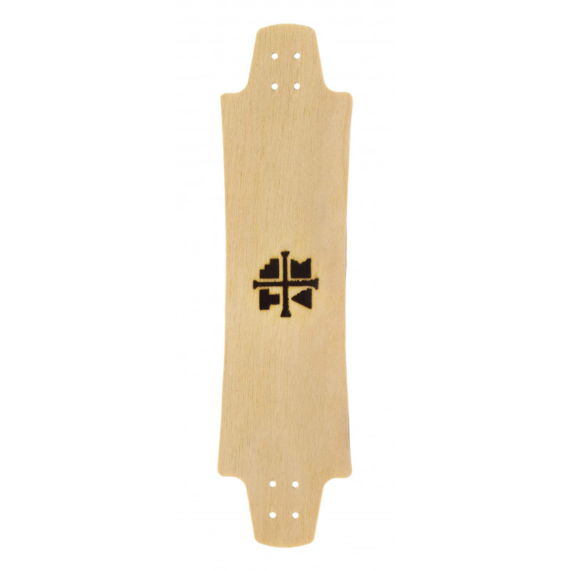 Buy Teak Tuning Fingerboard Longboard Style Deck at the Sickboards