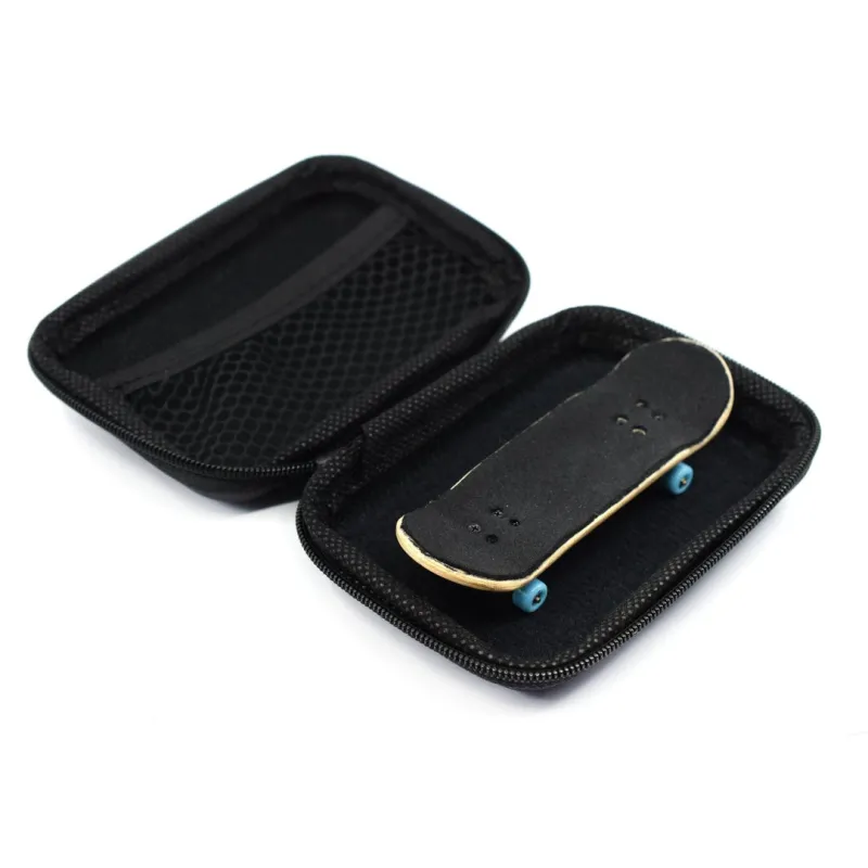 Teak Tuning Fingerboard Mini Travel Carry Case