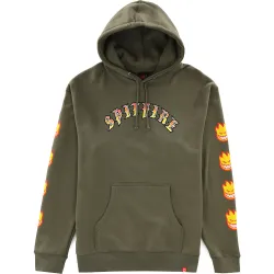 Spitfire Old E Combo Sleeve Hoodie
