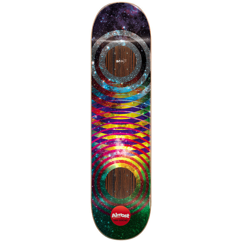 Almost Max Space Rings Impact 8.0" Skateboard Deck