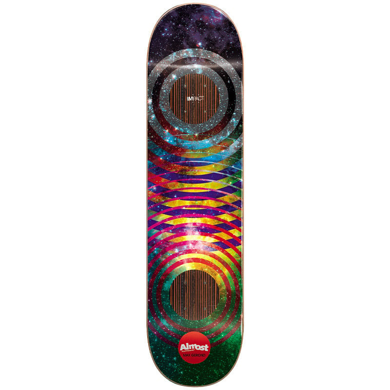 Almost Max Space Rings Impact 8.0" Skateboard Deck