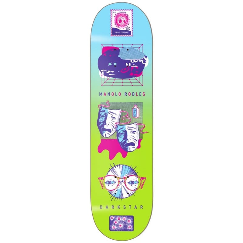 Darkstar Manolo New Abnormal R7 8.0" Skateboard Deck