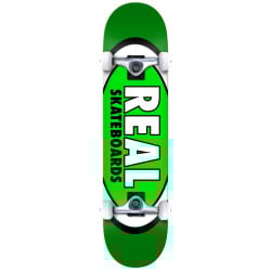 Real Classic Oval Green LG 8.0" Skateboard Complete