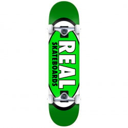 Real Classic Oval Green LG 8.0" Skateboard Complete