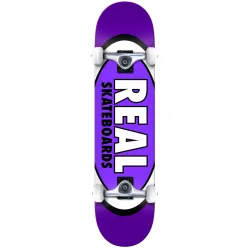 Real Classic Oval Purple XL 8.25" Skateboard Complete