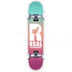 Real Be Free Fades LG 8.0" Skateboard Complete