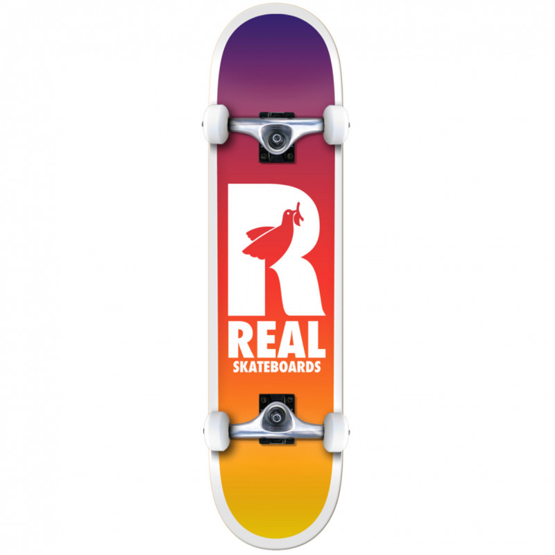 Real Be Free Fades XL 8.25" Skateboard Complete