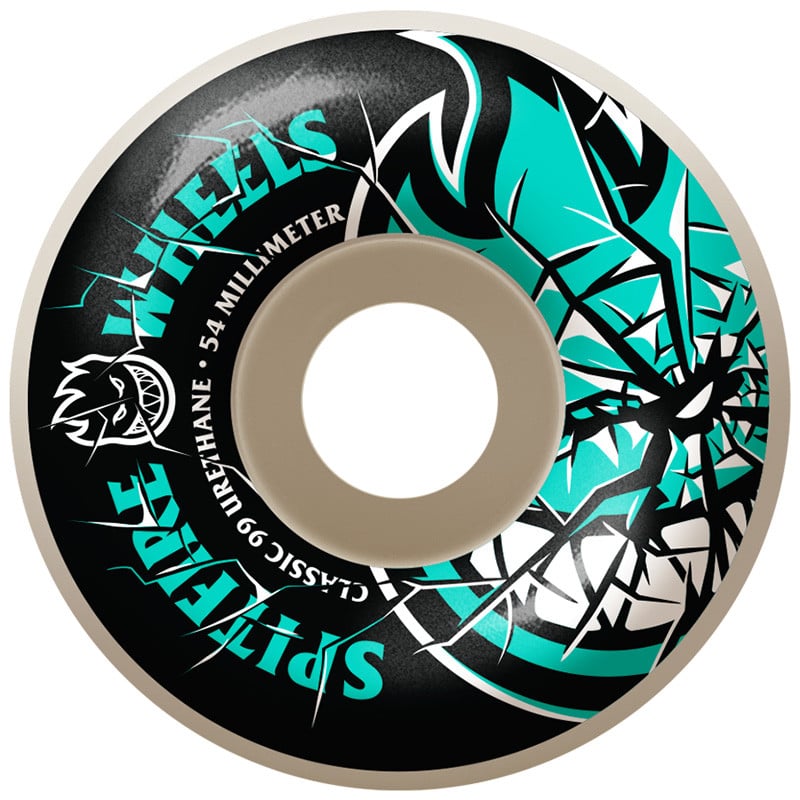 Spitfire Shattered Big Head 54mm 99D Skateboard Ruedas