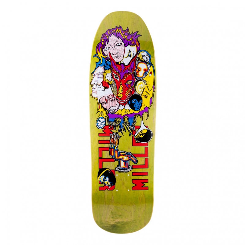 Welcome Chris Miller Collage On Gaia 9.6" Assorted Skateboard Deck