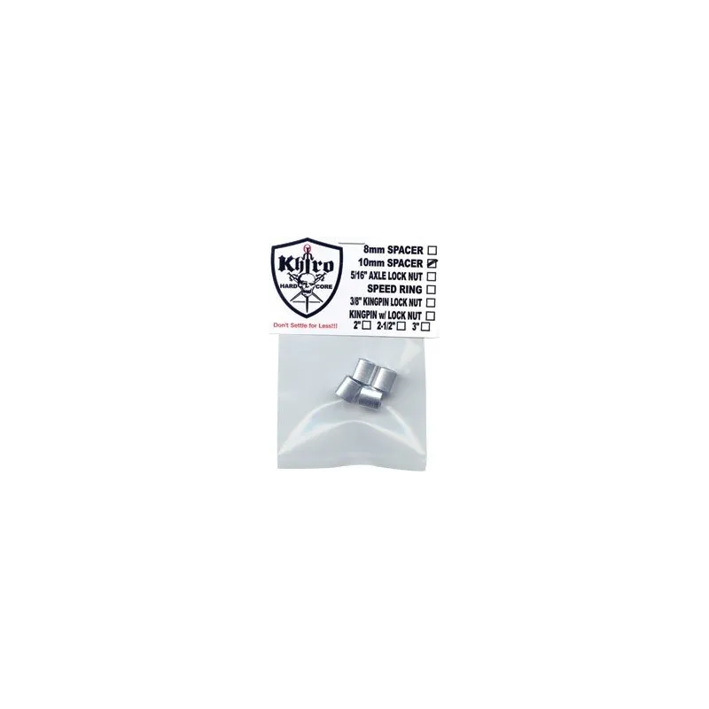 Khiro Spacers 10mm (for 8mm axle)