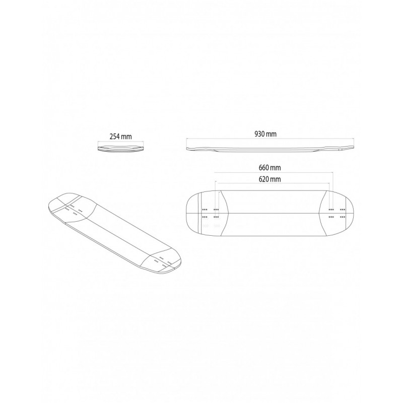 Alternative Lombardi Pro Libra 37" Longboard Deck