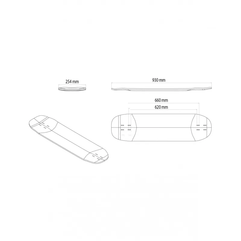 Alternative Lombardi Pro Libra 37" Longboard Deck