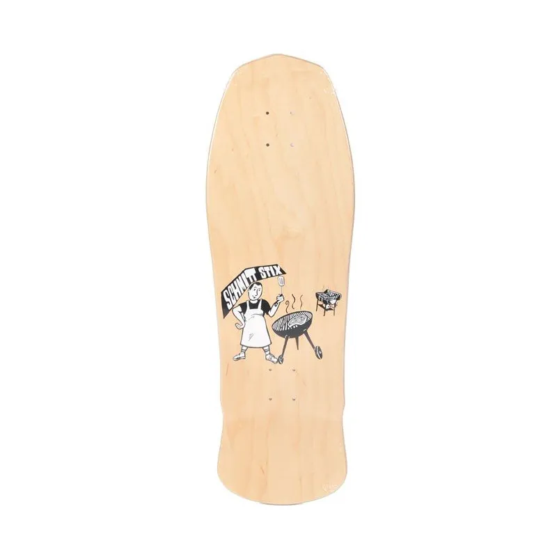 Schmitt Stix Joe Lopes BBQ 10.125" Old School Skateboard Deck
