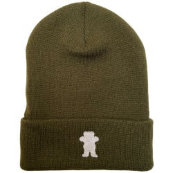 Grizzly OG Bear Embroidered Beanie