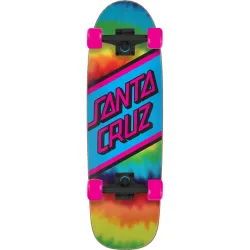 Santa Cruz Rainbow Tie Dye Street Cruzer 8.79" Skateboard Complete