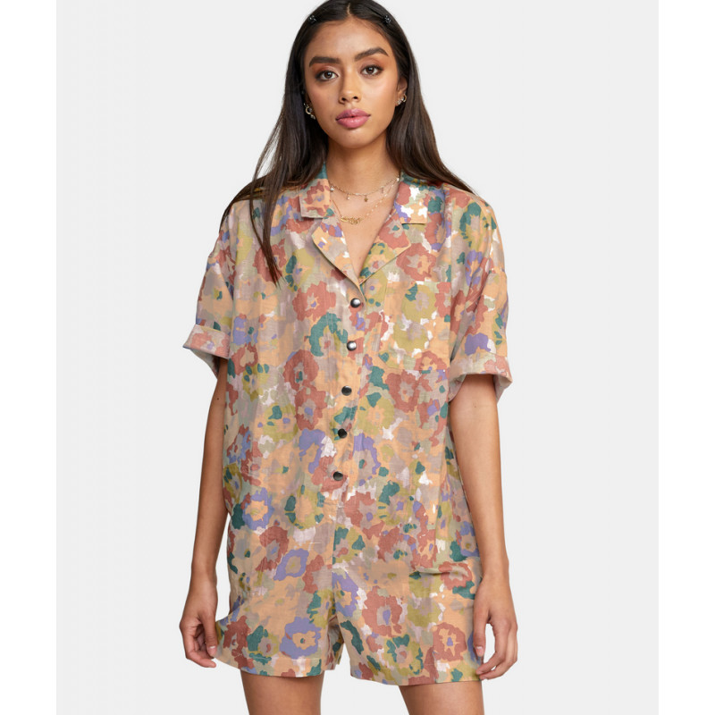 RVCA Blossom Shirtdress