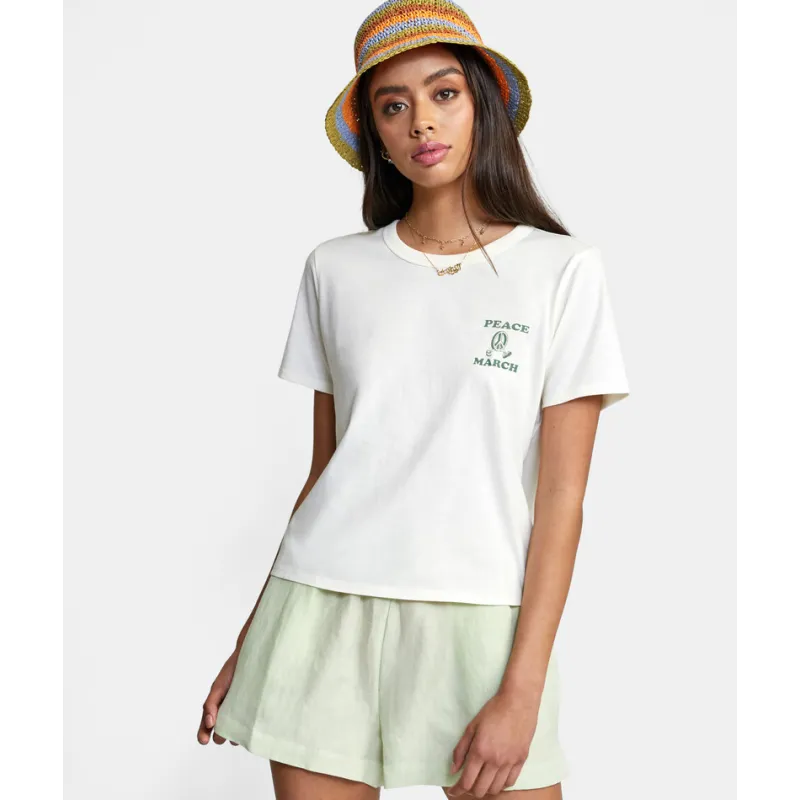 RVCA Peace March Women's T-shirt