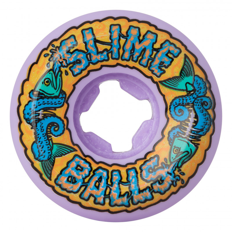 Santa Cruz Slime Fish Speed Balls 54mm 99A Skateboard Ruedas