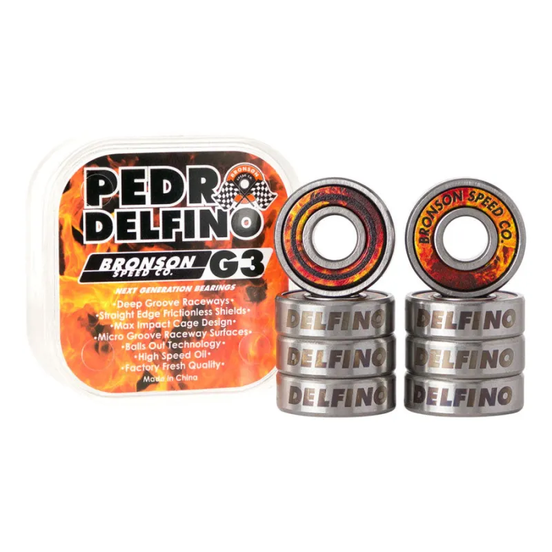 Bronson Speed Co. Pedro Delfino Pro Bearing G3