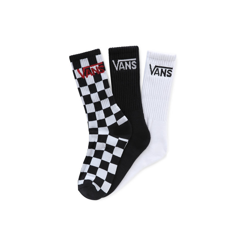 Vans Classic Crew Boys Socks Kids 3pk