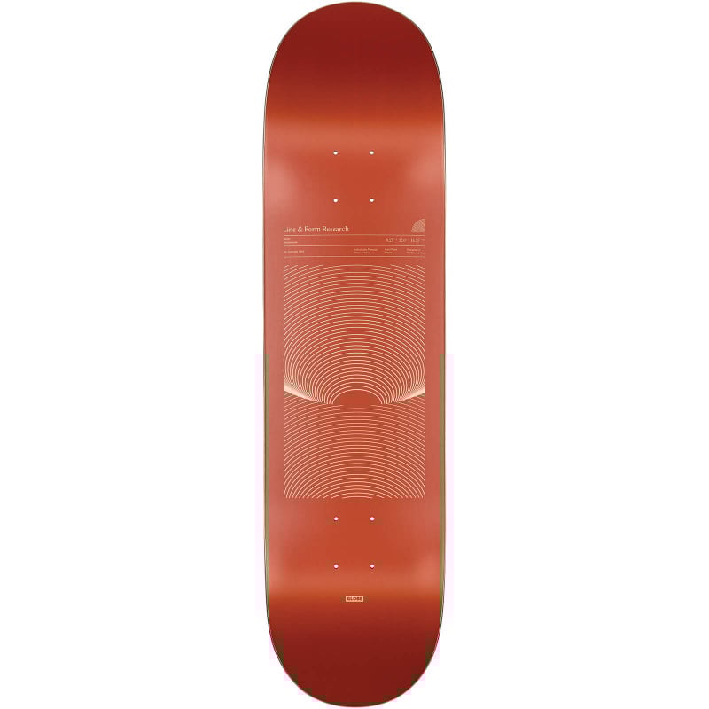 Globe G1 Lineform 8.25" Skateboard Deck Globe G1 Lineform 8.25" Skateboard Deck