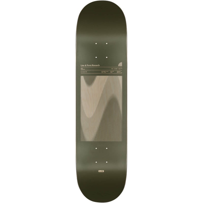 Globe G1 Lineform 8.0" Skateboard Deck Globe G1 Lineform 8.0" Skateboard Deck