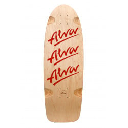 Alva 1979 Tri-Logo Re-Issue - Old School Skateboard Deck
