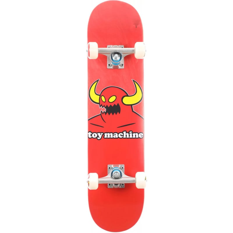 Toy Machine Mini Monster Red 7.375" - Skateboard Complete