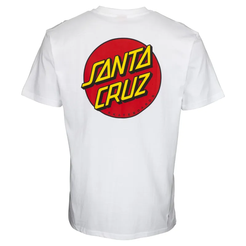 Santa Cruz T Classic Dot Chest T-Shirt