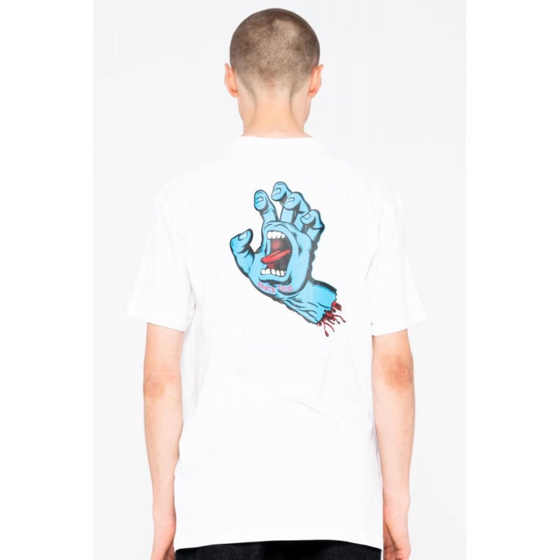 Santa Cruz Screaming Hand Chest T-Shirt