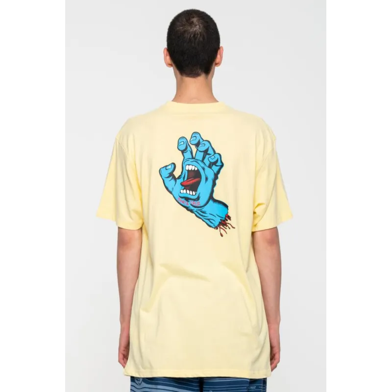 Santa Cruz Screaming Hand Chest T-Shirt