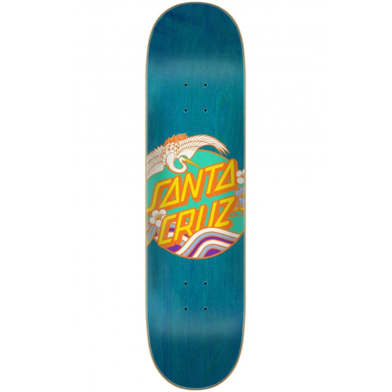 Santa Cruz Crane Dot 7 Ply Birch 8.0" Skateboard Deck
