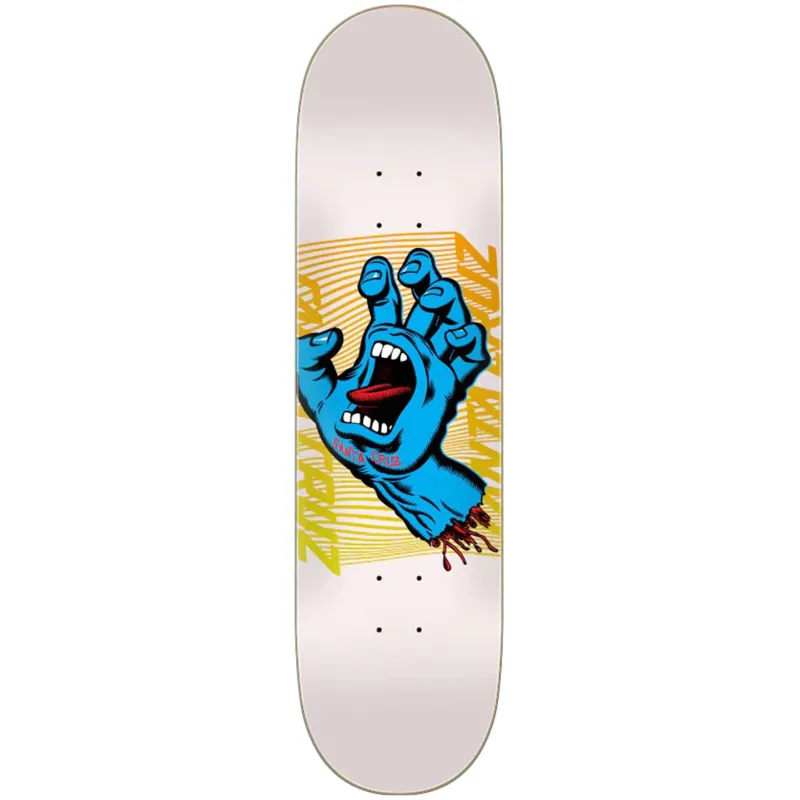 Santa Cruz Split Hand 7 Ply Birch 8.25" Skateboard Deck