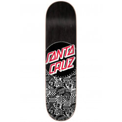 Santa Cruz Flier Collage Dot 8.15" Skateboard Deck