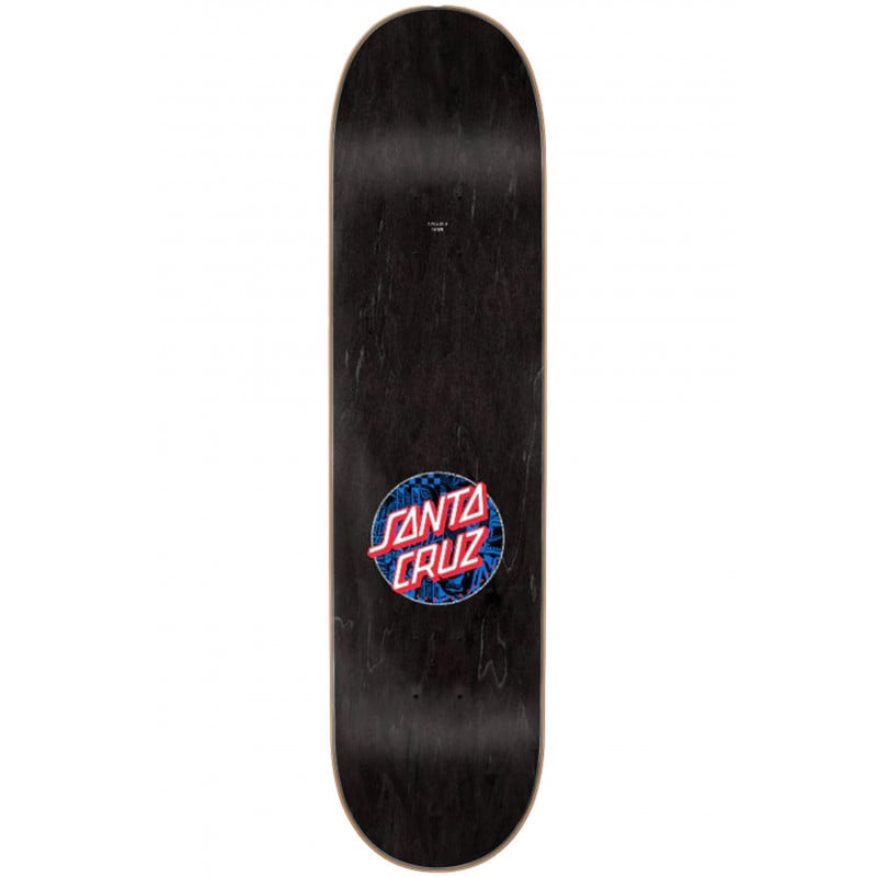 Santa Cruz Flier Collage Hand 7.75" Skateboard Deck