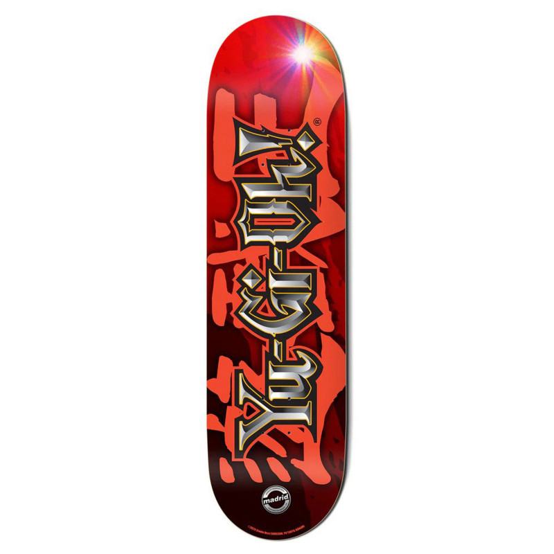 Madrid Yu-Gi-Oh! Logo 8.25" Skateboard Deck