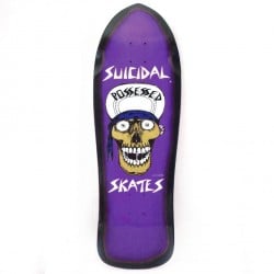 Dogtown Suicidal Skates Punk Skull 10.125" Old School Skateboard Deck