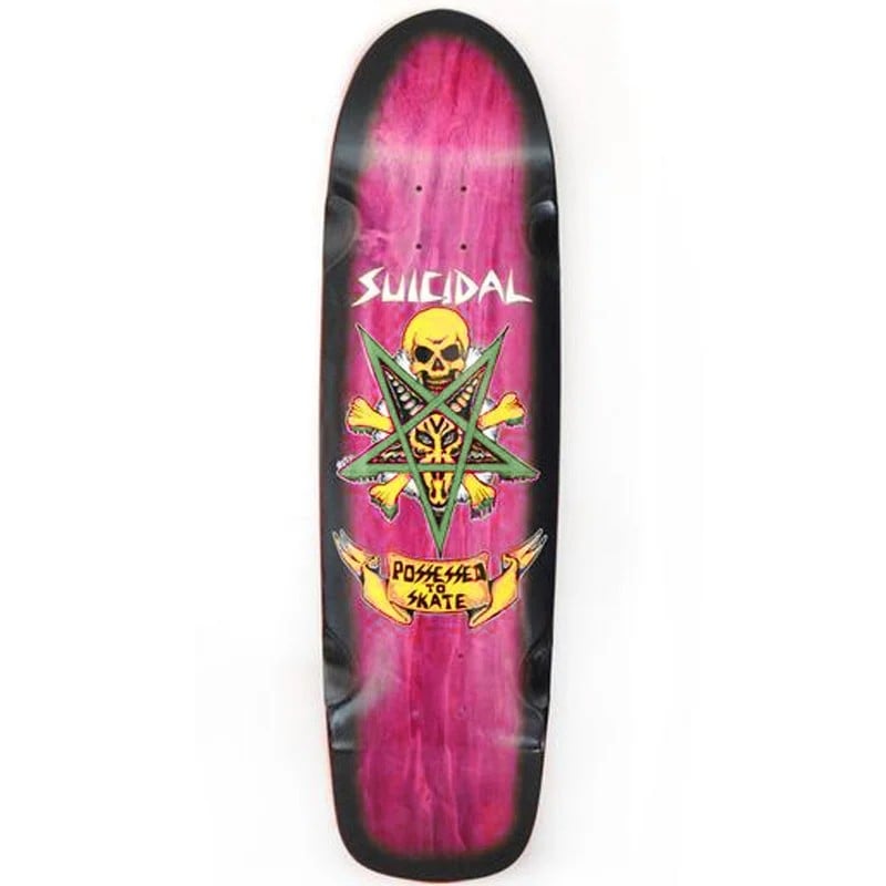 Dogtown Suicidal Skates Possessed To Skate Pool 8.75" Old School Skateboard Deck Dogtown Suicidal Skates Possessed To Skate Pool 8.75" Old School Skateboard Deck