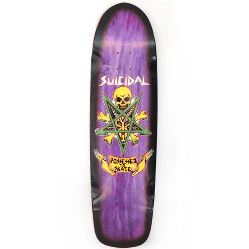 Dogtown Suicidal Skates Possessed To Skate Pool 8.75" Old School Skateboard Deck Dogtown Suicidal Skates Possessed To Skate Pool 8.75" Old School Skateboard Deck